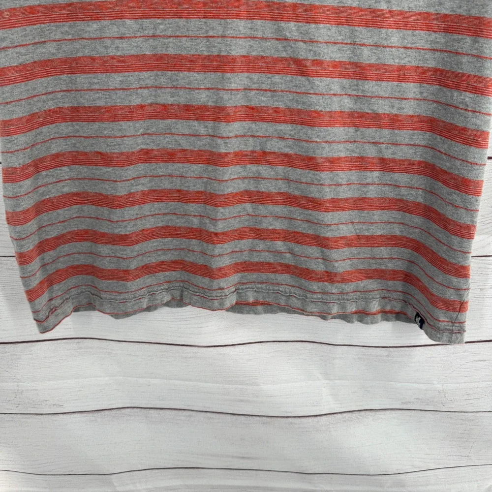 The North Face California Heritage Striped Polo Shirt Mens XL Casual Golf Hiking